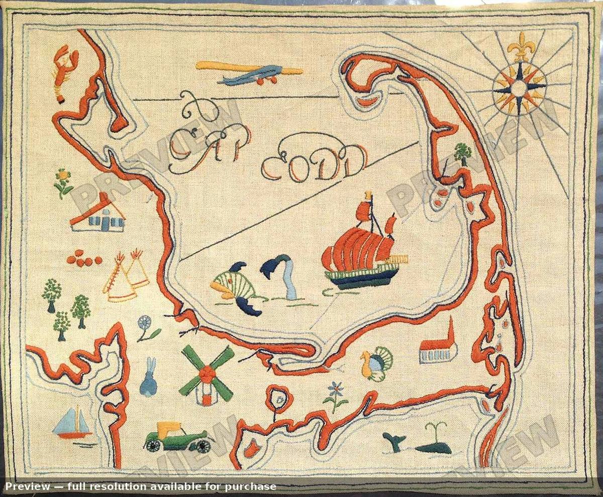 Antique map: Cap Codd