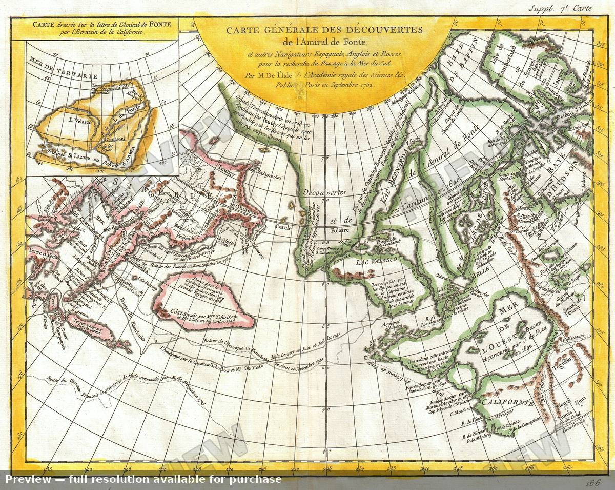 Antique map: De Fonte Autres, 1772, 1772