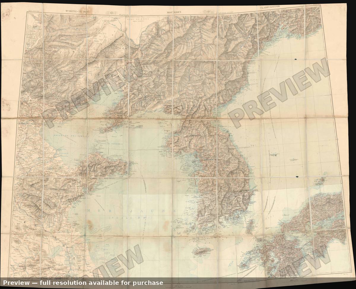Antique map: Extremo Oriente, 1904, 1904