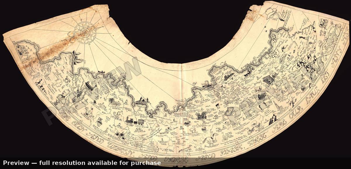 Antique map: Kentucky, 1929, 1929