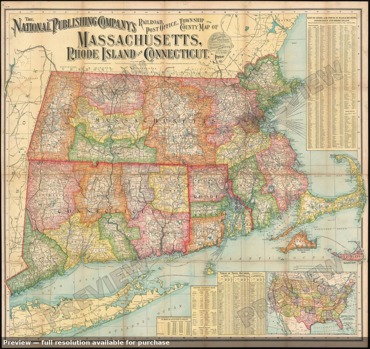 Antique map: MACTRI, 1900, 1900