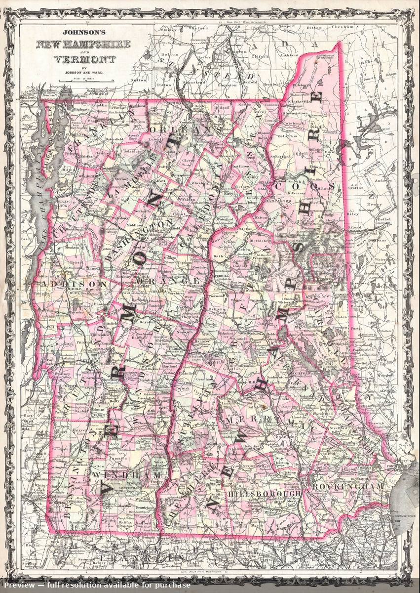 Antique map: VTNH, 1862, 1862