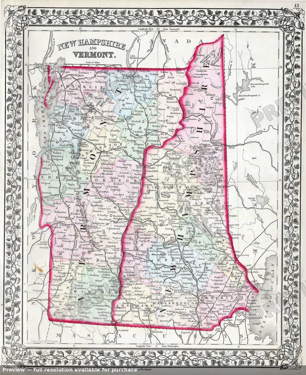 Antique map: VTNH, 1874, 1874