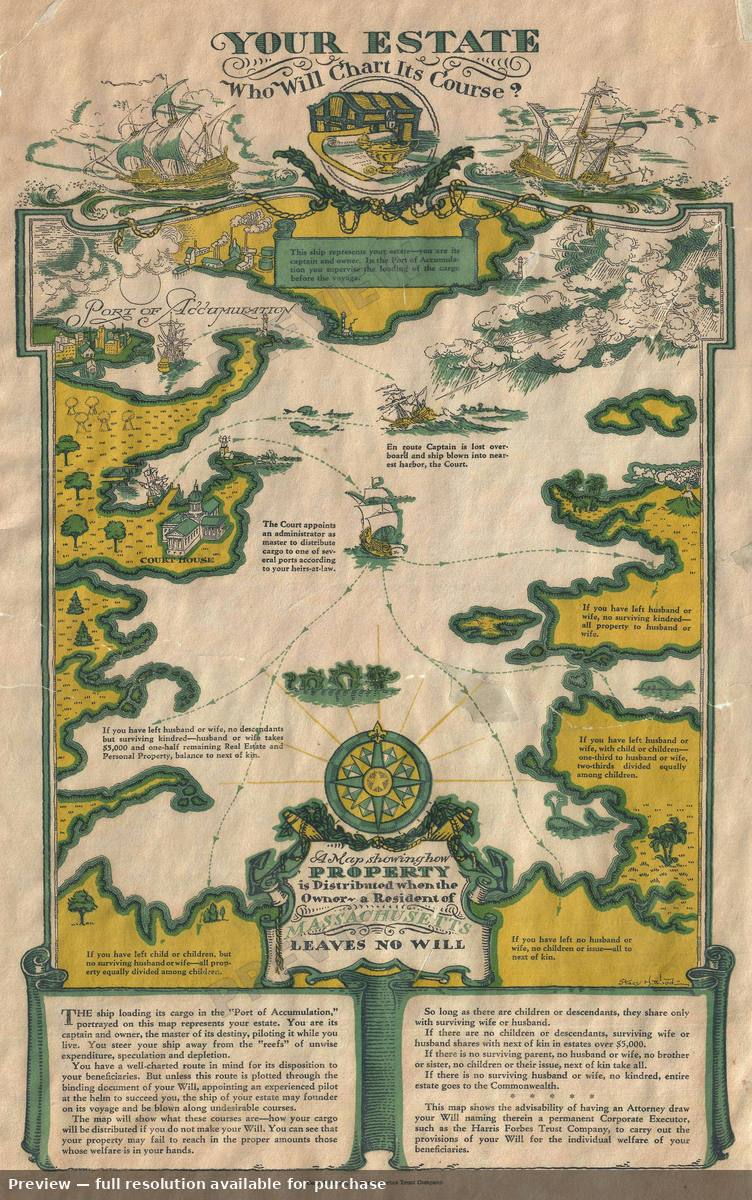 Antique map: Your Estate, 1930, 1930